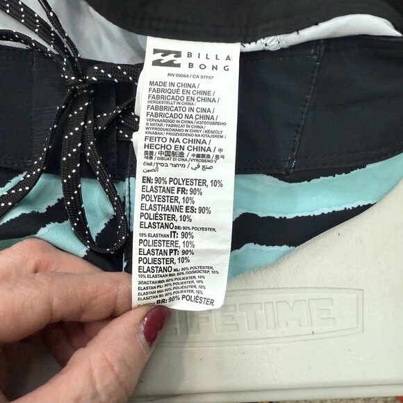 Billabong Recycler Sundays Pro Performance Stretch Boardshort Swim Trunk Mens 32 - Picture 5 of 9